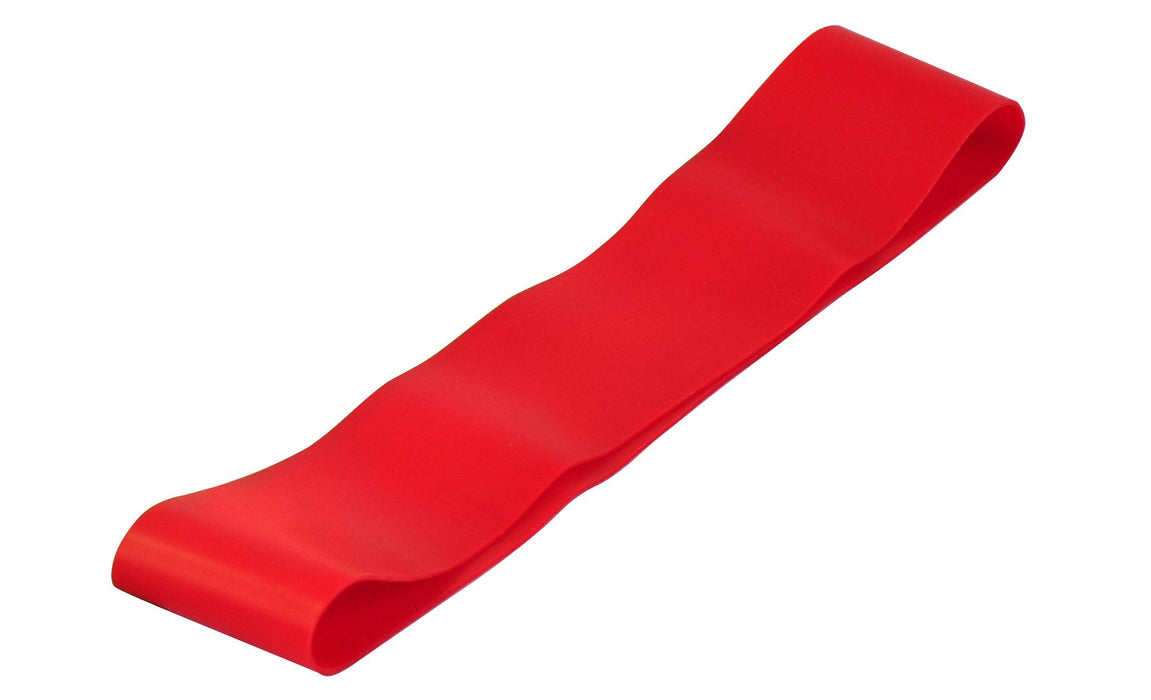 Northern Lights ExerBand Loop, 12"x 2" - Red, Heavy