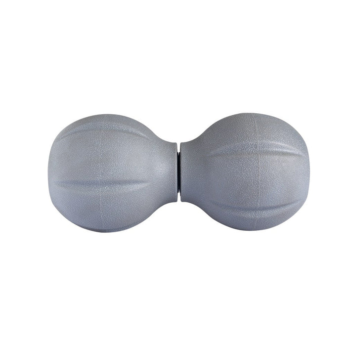 Northern Lights Double Massage Ball, Adj Length, Grey with black handle