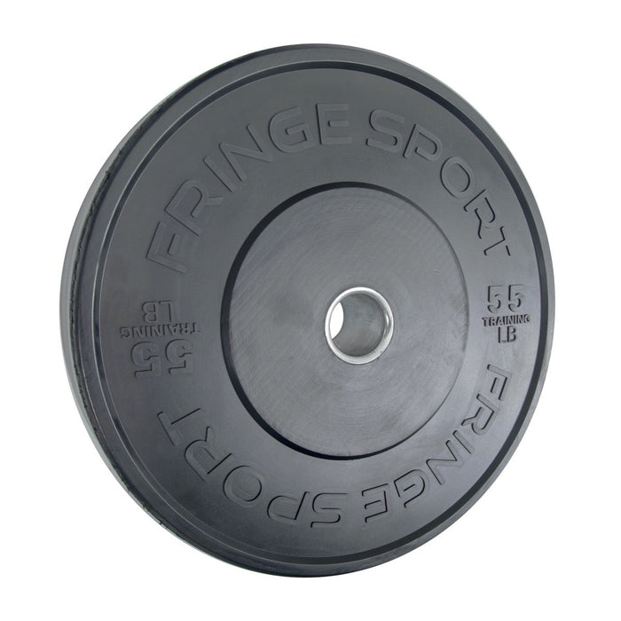 Olympic Bumper Plate, Black, Blemished, 55lbs