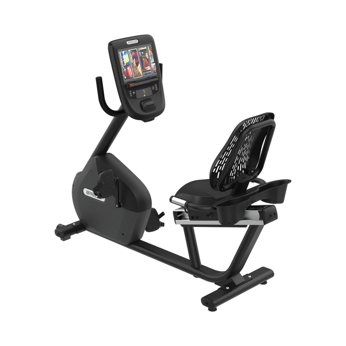 PRECOR 600 SERIES P62 CONSOLE RECUMBENT LIGHT COMMERCIAL BIKE