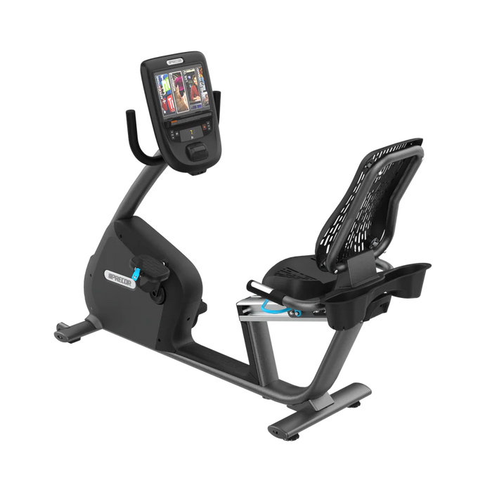 USED PRECOR RECUMBENT BIKE 800 SERIES WITH P62 CONSOLE