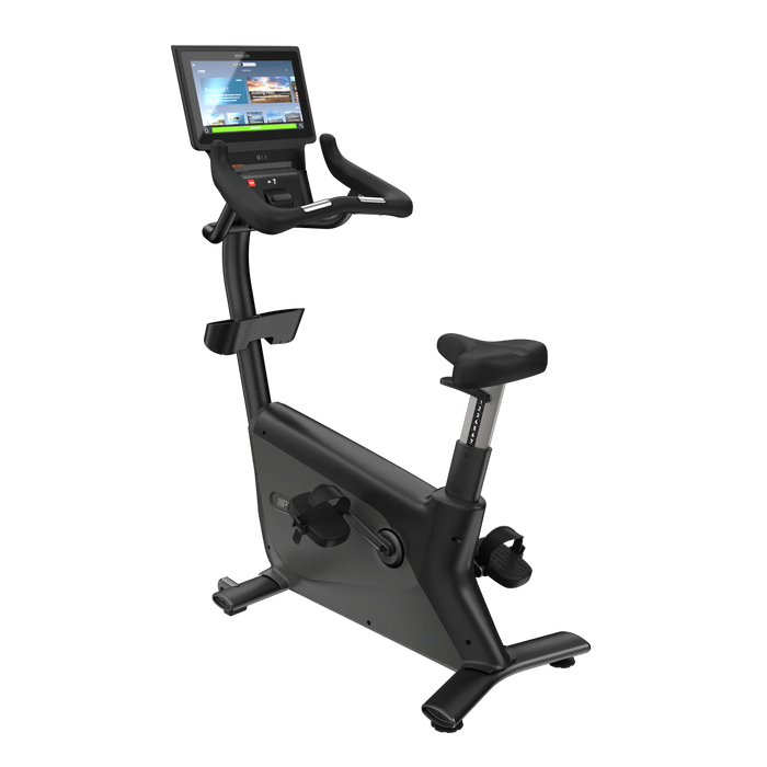 PRECOR 800 SERIES P84 CONSOLE UPRIGHT HEAVY COMMERCIAL BIKE
