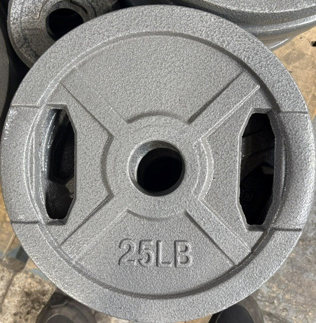 25 LBS OLYMPIC STEEL WEIGHT PLATE