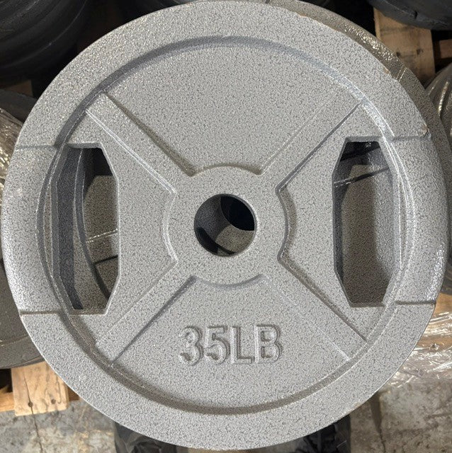 35 LBS OLYMPIC STEEL WEIGHT PLATE
