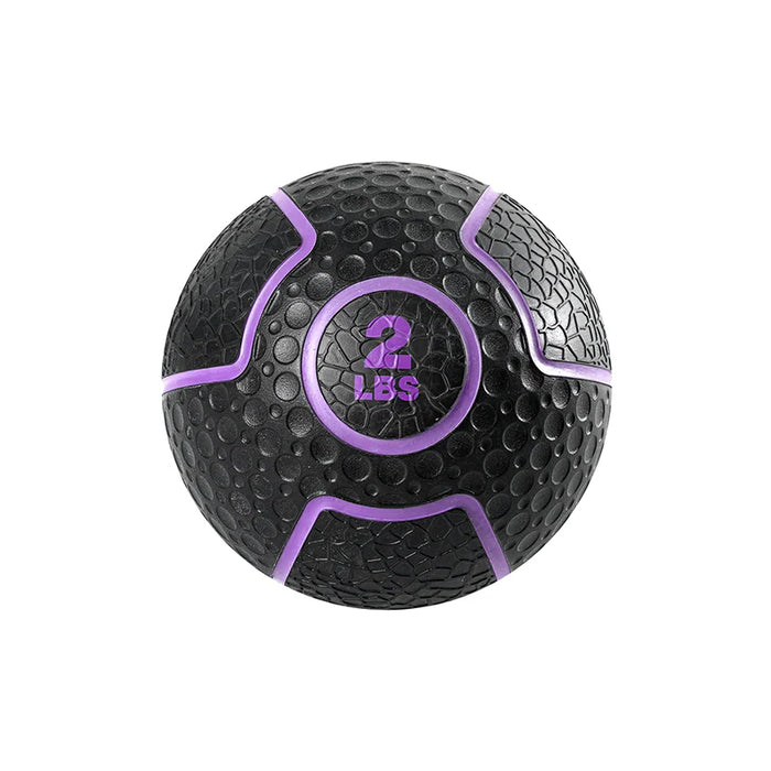 RUBBER DELUXE MEDICINE BALL (BOUNCY) 2LBS