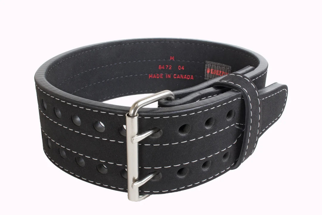 Grizzly Fitness Double Prong Power Lifting Weight Belt XXL