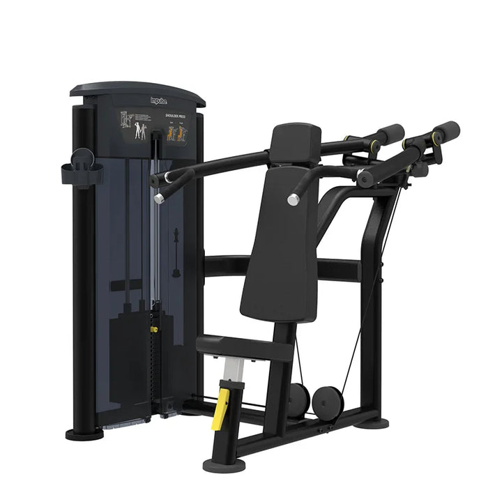 Element Fitness 9512 Shoulder Press MERCURY BLACK COMMERCIAL GYM