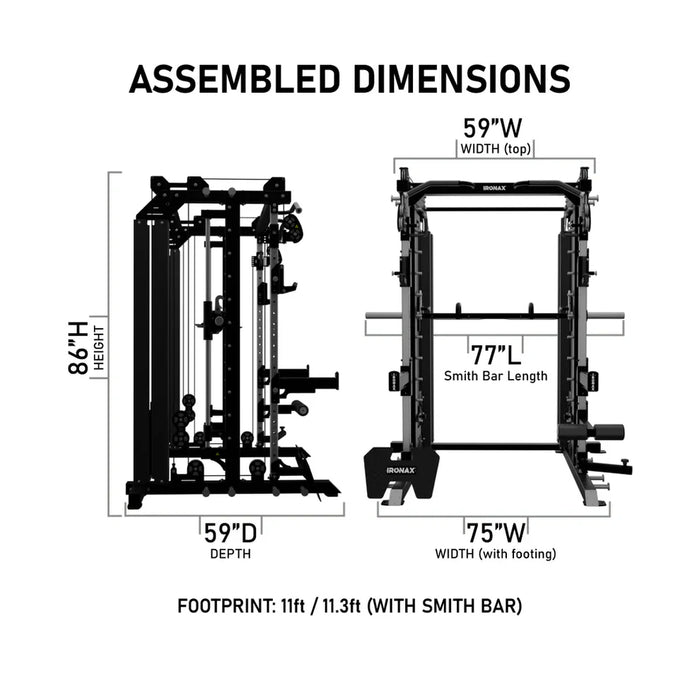 IRONAX ALL IN ONE TRAINER SKU 70216