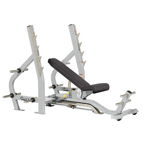 HOIST FITNESS 2179B 3 WAY OLYMPIC COMMERCIAL BENCH