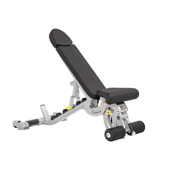 HOIST FITNESS 3165 SUPER FLAT/INCLINE DECLINE COMMERCIAL BENCH