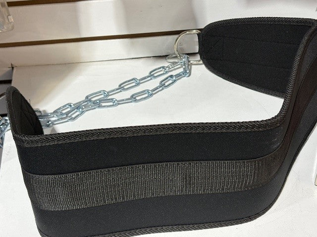 CHIN/ DIP SYNTHETIC BELT W/ CHAIN