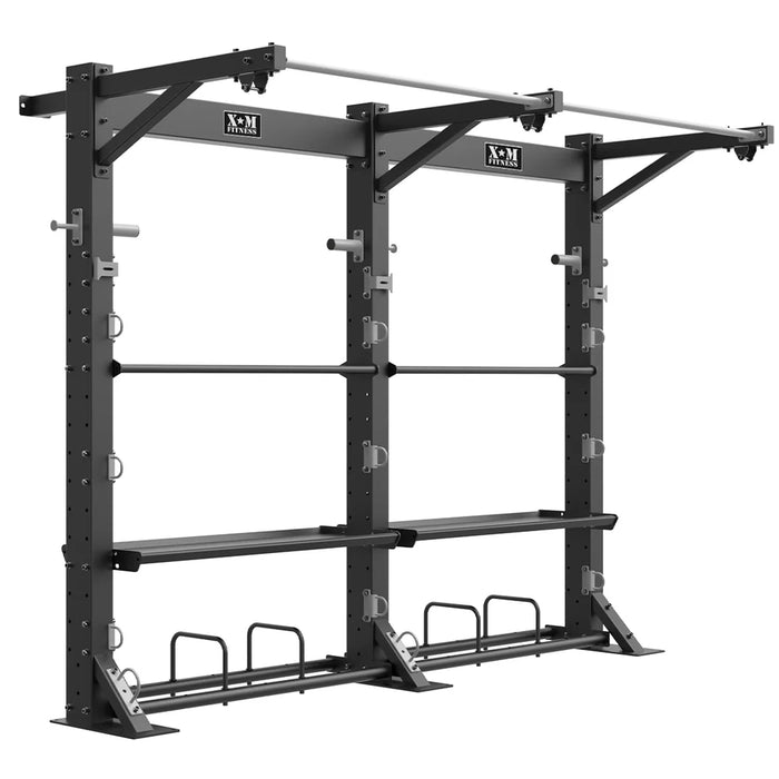 XM Modular Studio Series - Double Bay SKU: KIT1512 COMMERCIAL GYM RACK