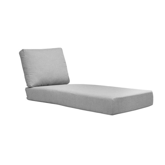 CANVAS GRANITE DEEP SEATING CUSHION SET, CHAISE EXTENSION CUSHION SET DSC05