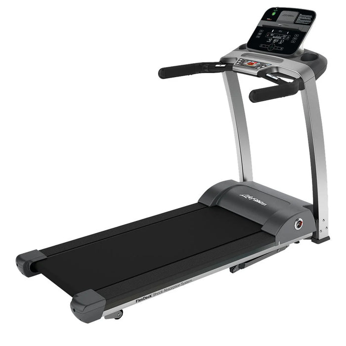 LIFE FITNESS F3 FOLDING TREADMILL WITH TRACK CONSOLE