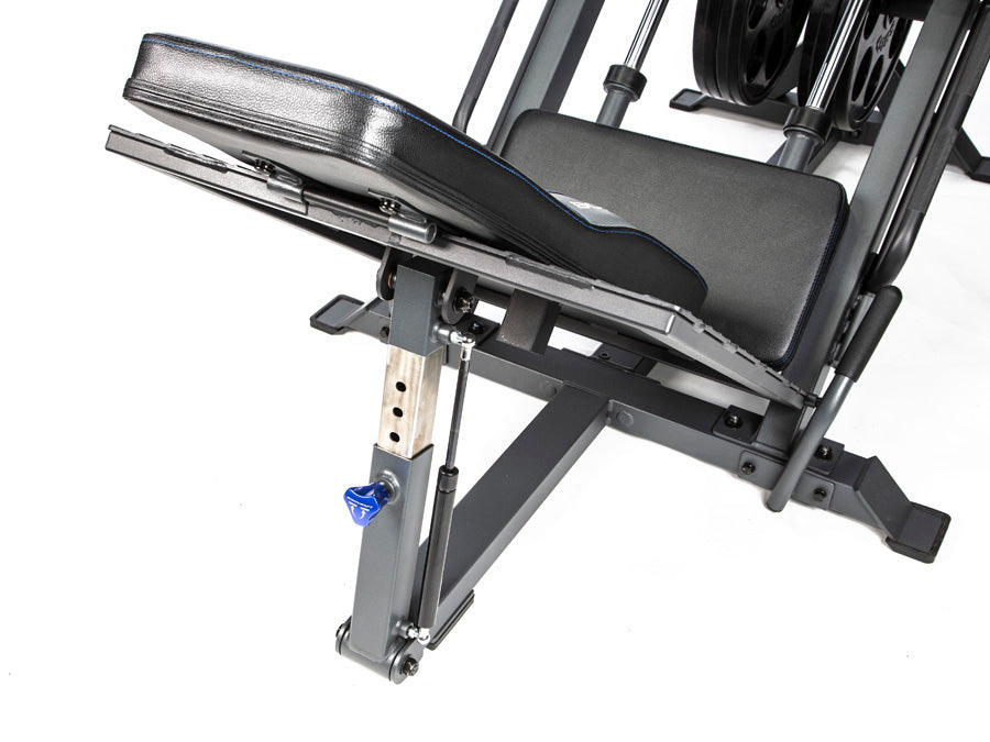 BODYCRAFT F760 PRO LINEAR BEARING LEG PRESS/ HACK SQUAT