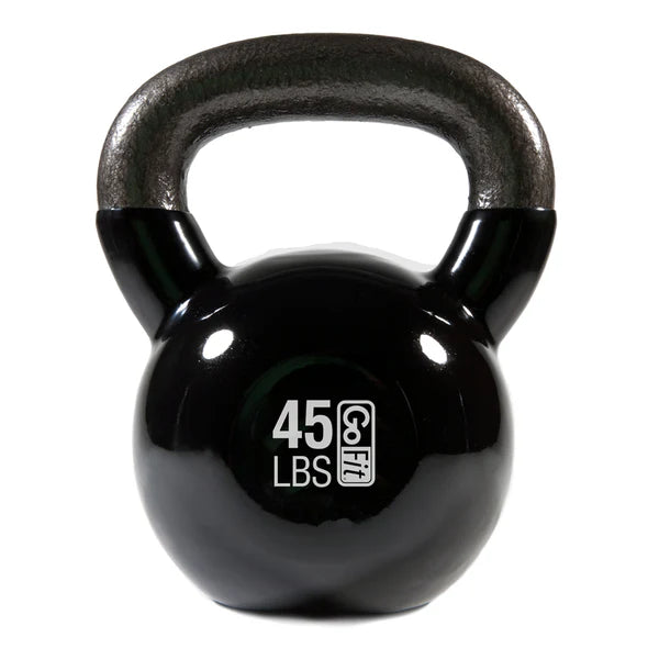 GOFIT KETTLEBELL VINYL DIPPED 45 LBS