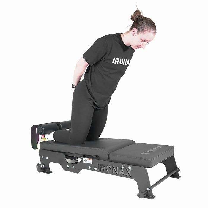 IRONAX ADJUSTABLE NORDIC BENCH GHD SKU: 70209