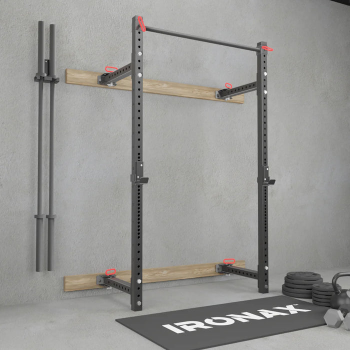 WALL MOUNTED XPF FOLDING SQUAT RACK