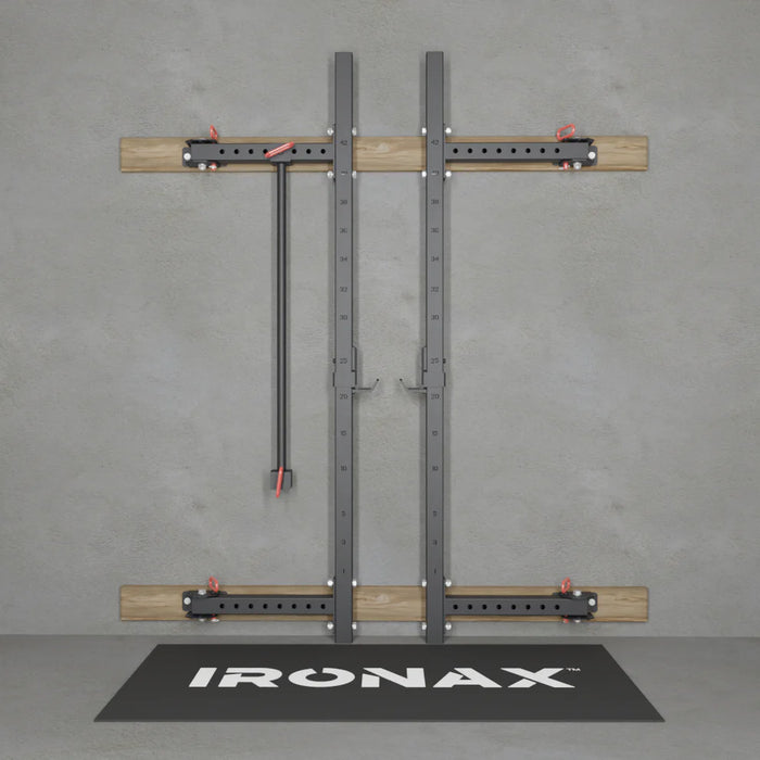 WALL MOUNTED XPF FOLDING SQUAT RACK