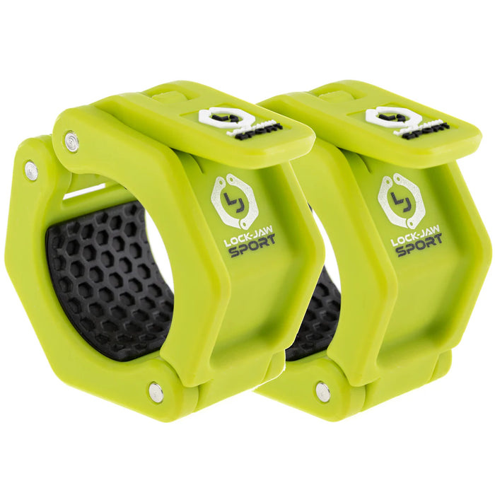 LOCK JAW SPORT GREEN OLYMPIC WEIGHT COLLARS