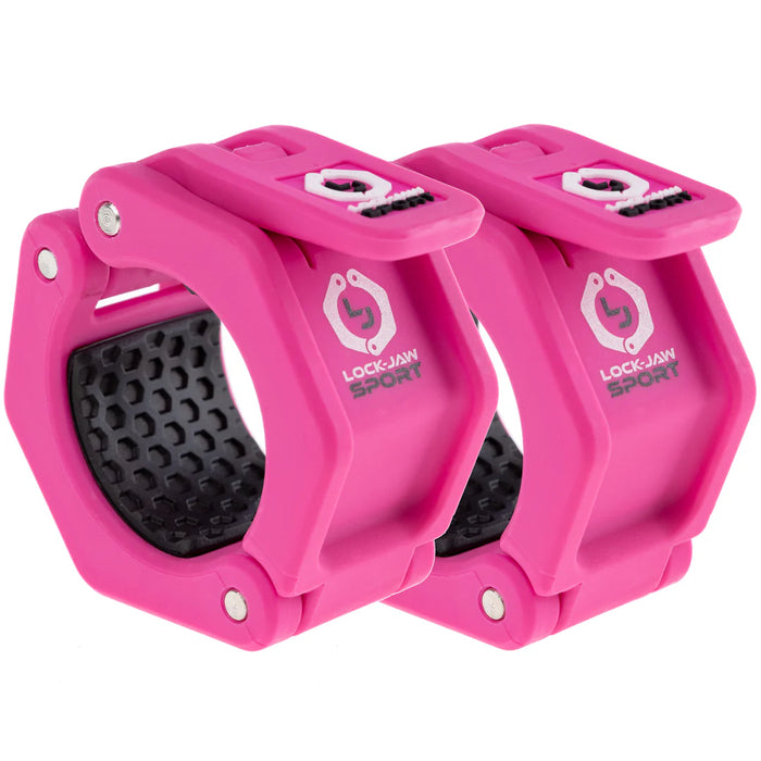 LOCK JAW SPORT PINK OLYMPIC WEIGHT COLLARS