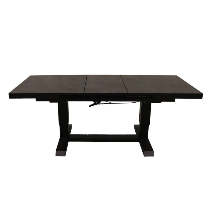 KINGSTON EXPANDABLE TABLE, CERAMIC TOP 79" TO 102"