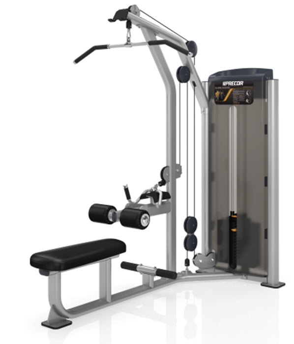 USED PRECOR COMMERCIAL GYM S SERIES LAT PULL DOWN/ LOW ROW MACHINE