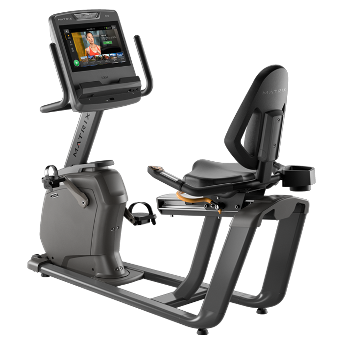 USED MATRIX COMMERCIAL RECUMBENT BIKE