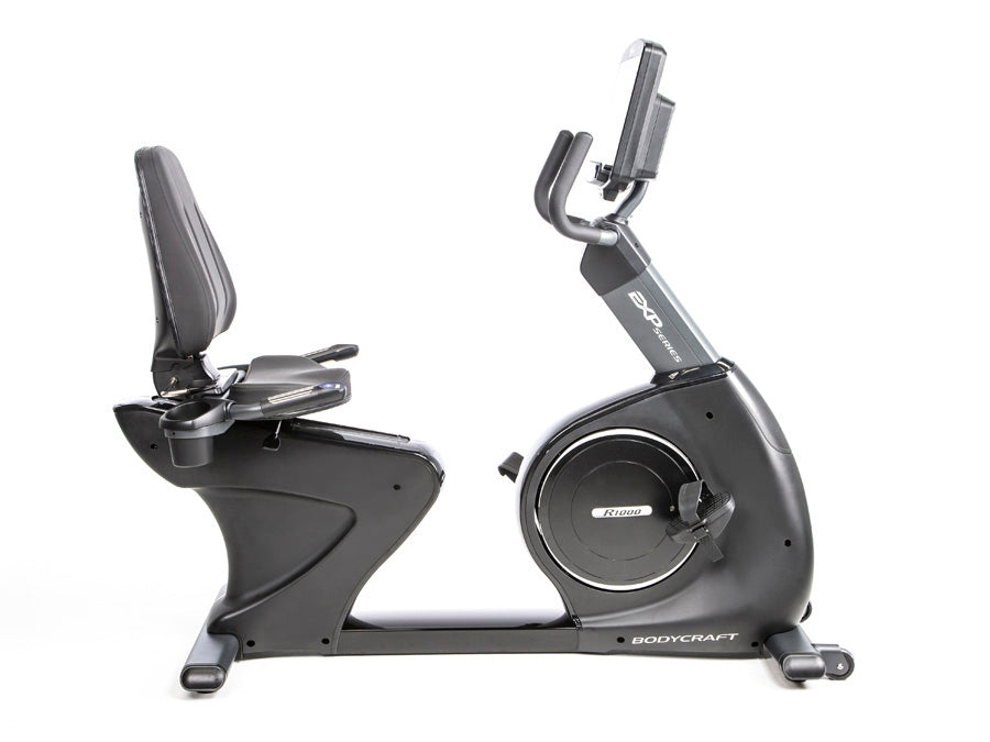 BODYCRAFT R1000 RECUMBENT BIKE 16" TOUCH SCREEN