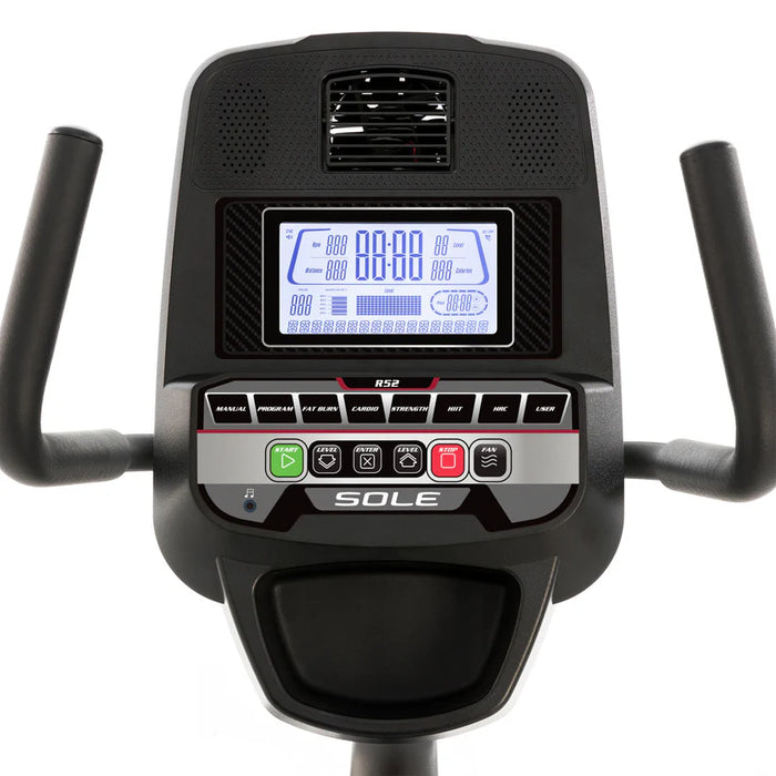 SOLE R52 Recumbent Bike SKU: 7655