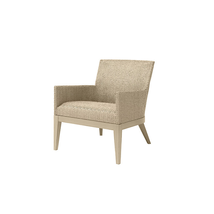 **NEW EBEL SIENNA CHAT CHAIR BARLEY WEAVE/ FLAX FRAME**