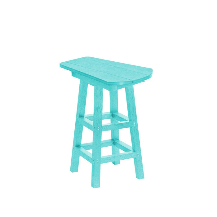 Pub Height Small Table - 37"H sku: T07 TURQUOISE