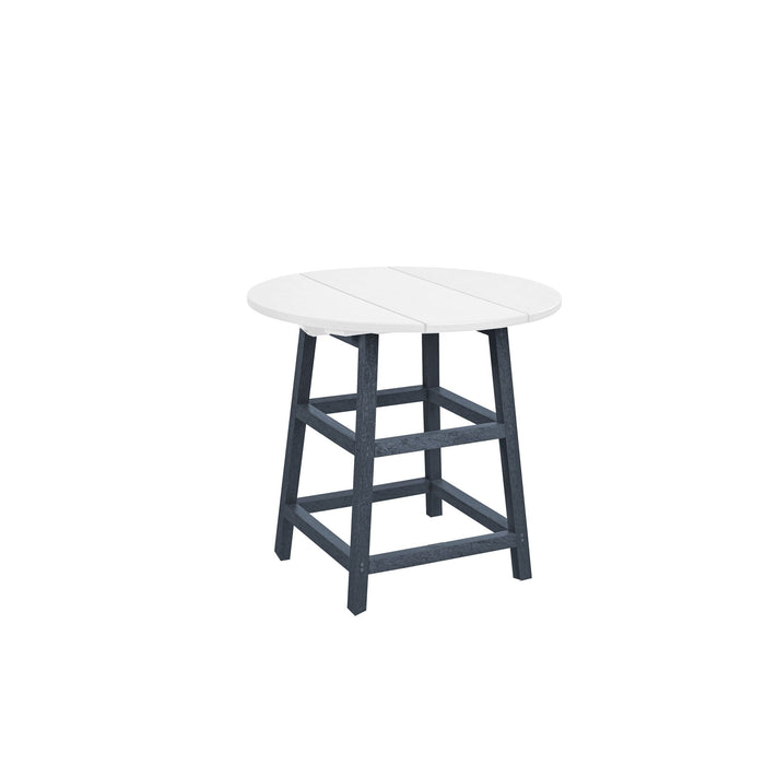 SLATE GREY DINING TABLE LEG TB02, 32" OR 40" ROUND TOP IS SOLD SEPARATELY