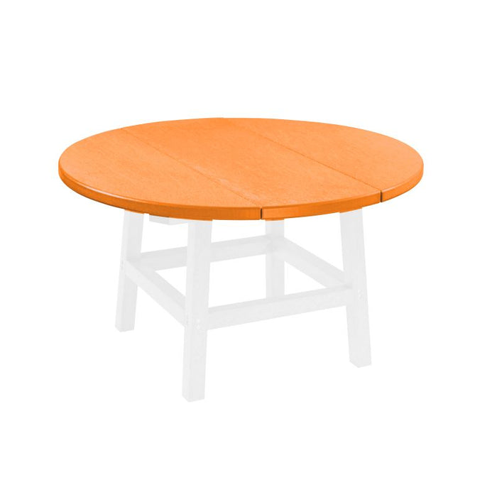 ORANGE 32" TABLE TOP ONLY, COCKTSAIL LEGS SOLD SEPARATELY TT03