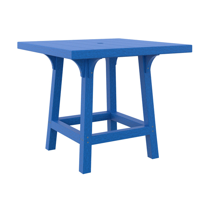 TT15 Blue 36" Square Table Top, Legs Sold Separately