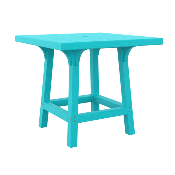 TT15 Turquoise 36" Square Table Top, Legs Sold Separately