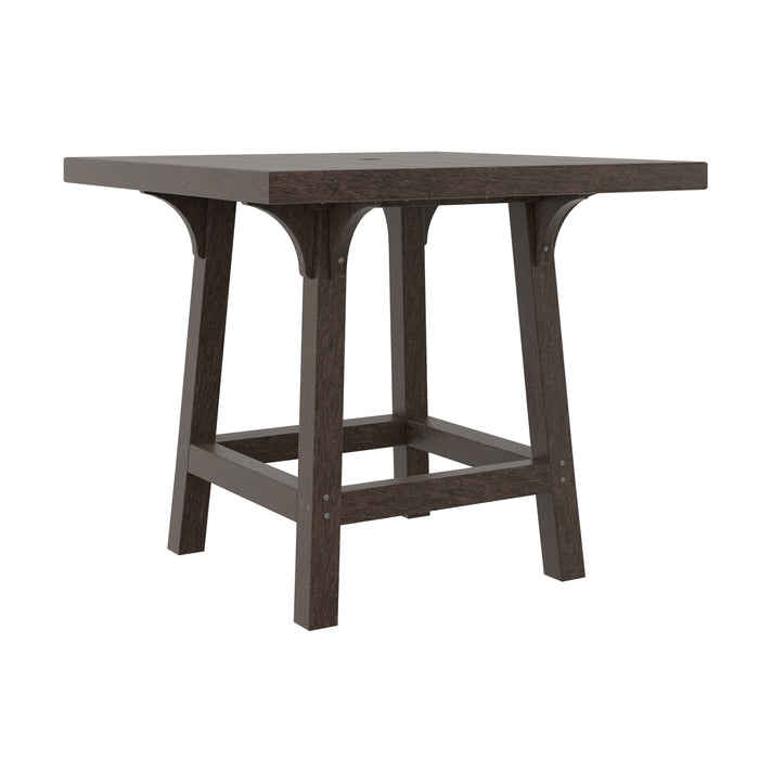 TT15 Chocolate 36" Square Table Top, Legs Sold Separately