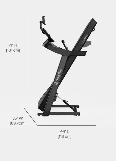 BOWFLEX T6 FOLDING TREADMILL SKU 8424