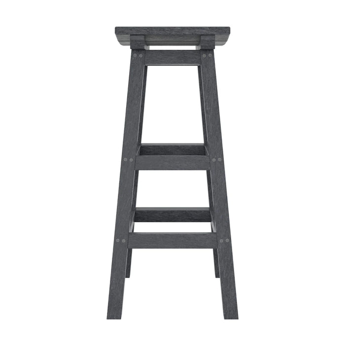 SADDLE BARSTOOL C27 BEIGE FRAME