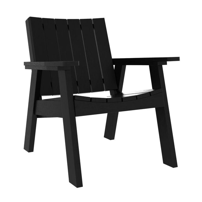 CUSHIONLESS CHAT CHAIR C41 BLACK FRAME