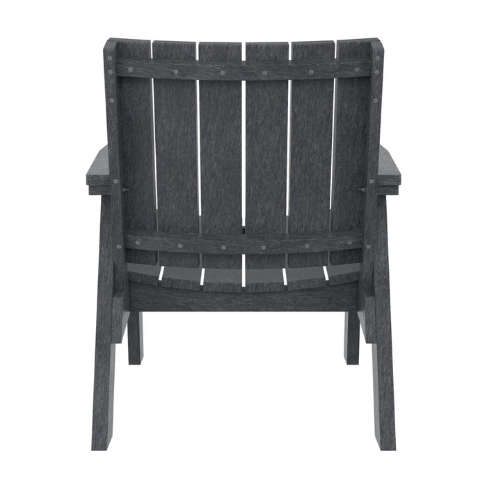 CUSHIONLESS CHAT CHAIR C41 TWO TONE DUNE/ BLACK FRAME
