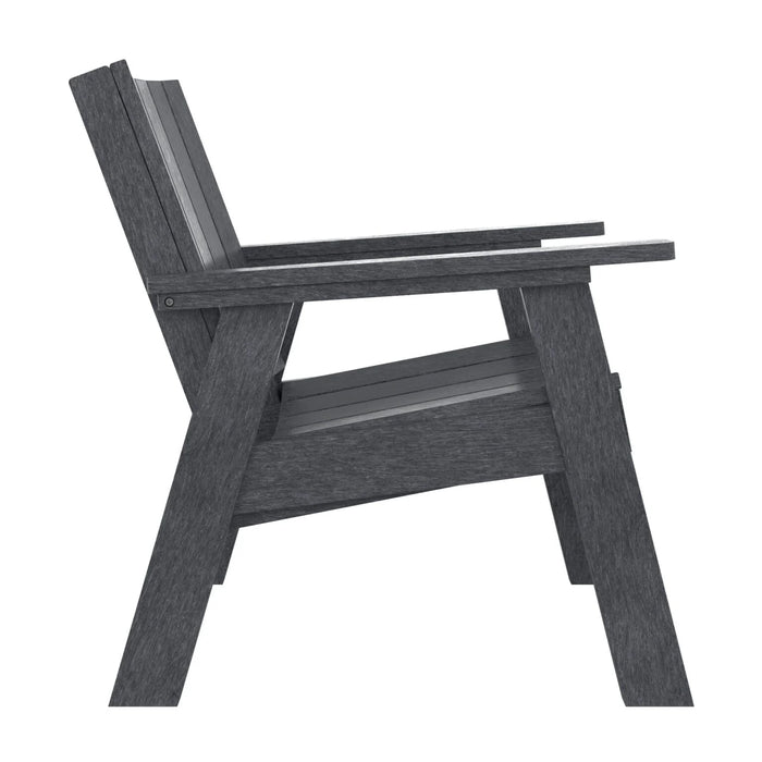 CUSHIONLESS CHAT CHAIR C41 SLATE GREY FRAME