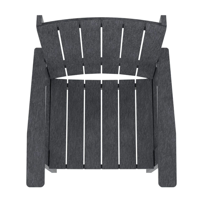 CUSHIONLESS CHAT CHAIR C41 TWO TONE DUNE/ BLACK FRAME