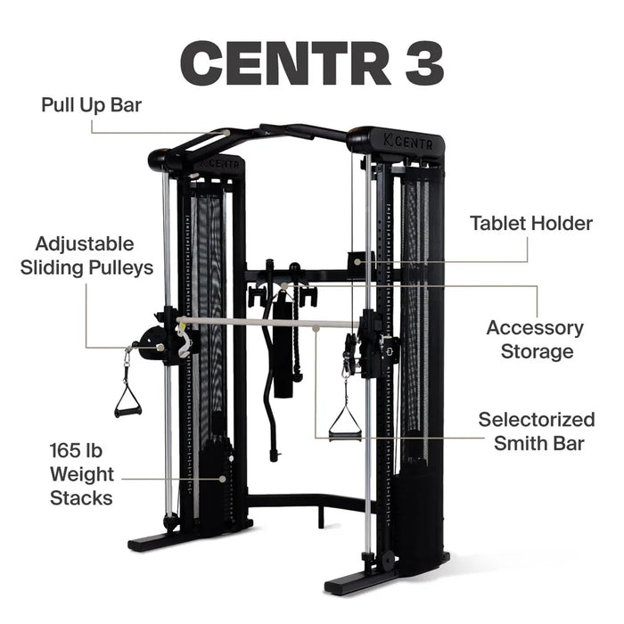 Centr 3 Multi Gym Functional Trainer