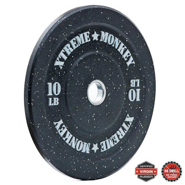 XM FITNESS 10lbs Crumb Rubber Bumper Plate SKU: 5142