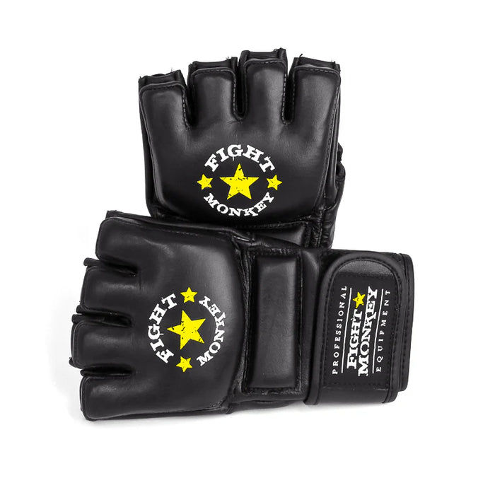 Fight Monkey Premium Leather MMA / Bag Gloves SKU: 3387