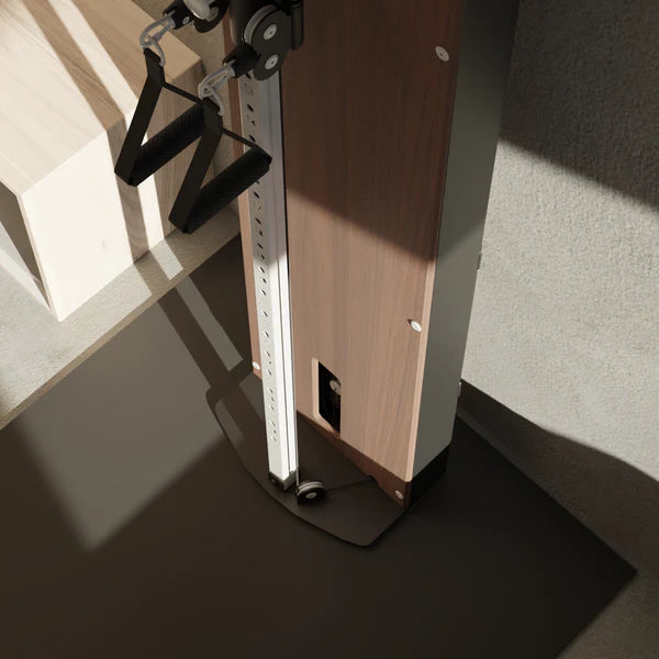 FLOW 5 WALNUT FREE STANDING FUNCTIONAL TRAINER/ WALL MOUNT