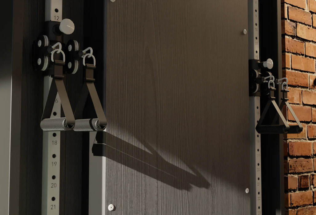 FLOW 6 BLACK MOUNTED FUNCTIONAL TRAINER