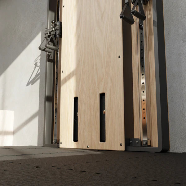 Flow 6 Light Oak - Wall Mounted Functional Trainer SKU: 8489