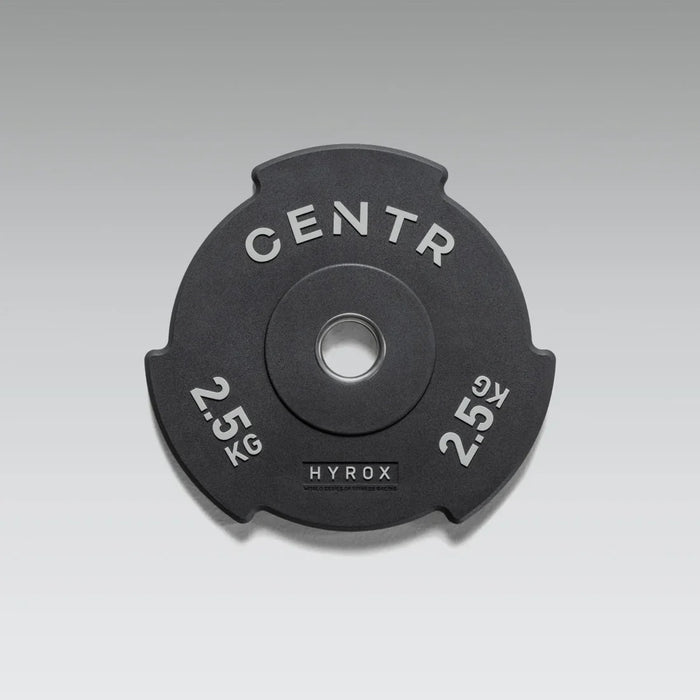 CENTR 2.5KG HYROX INTERLOCKING OLYMPIC BUMPER WEIGHT PLATE